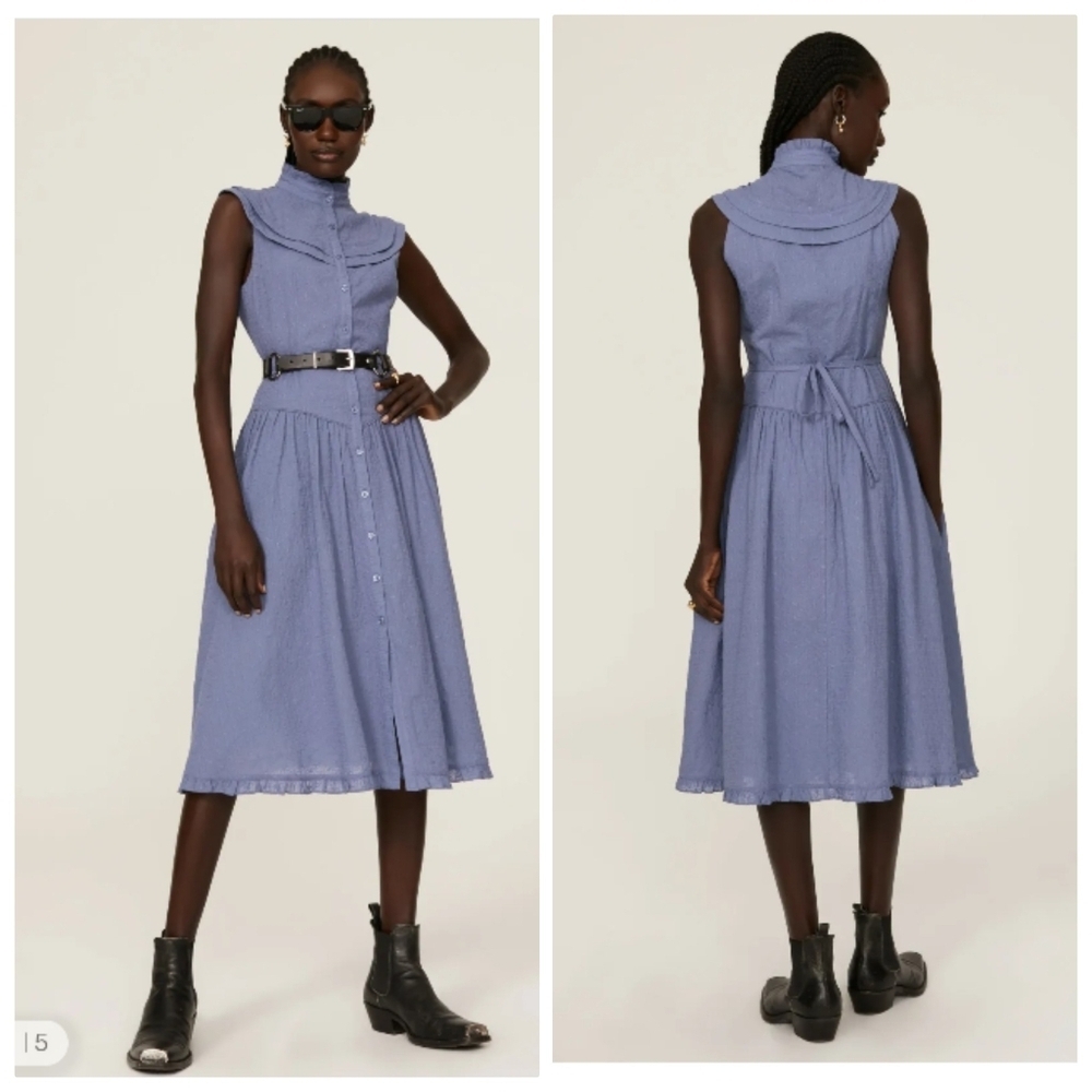 Pamela Love Lavender Midi Dress - Picture 16 of 16